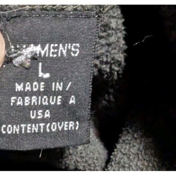 Patagonia Synchilla Jacket Ruffle Full Zip Fleece Sweater Women's Sz Large Gray - Picture 4 of 9